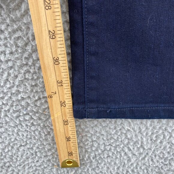 LOFT Jeans Womens 26 2 Modern Sexy Boot Cut Blue Dark Wash Stretch Everyday NWT - Picture 7 of 13